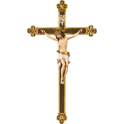 Corpus Pisa on baroque cross