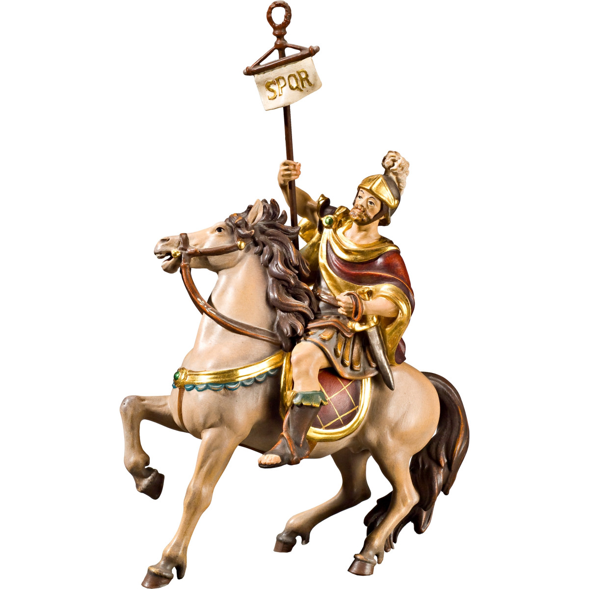 Roman captain on horse (without base)