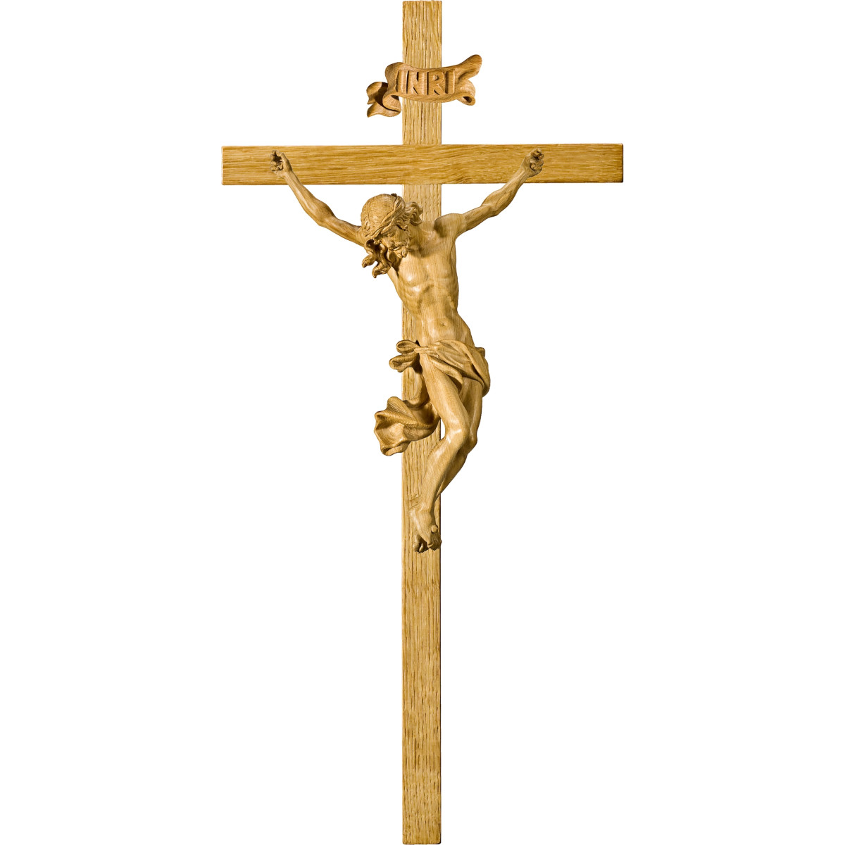 Corpus Baroque on oak cross
