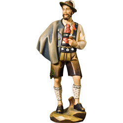 Hombre con traje de Baviera