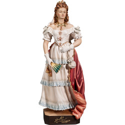 Empress Elisabeth Sisi wooden statue | Bergland