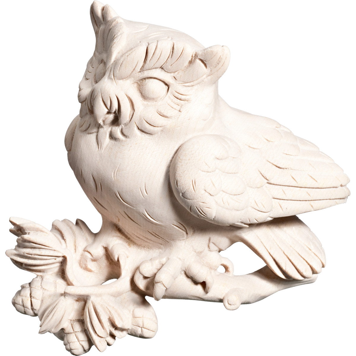 Owl on Branch Wall Sculpture | Bergland