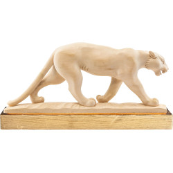 Pantera in legno scolpito | Bergland