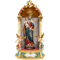 Rosenkranzmadonna Hausaltar Barock | Bergland