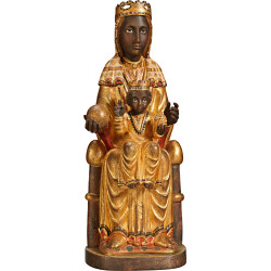 Madonna von Montserrat aus Holz | Bergland