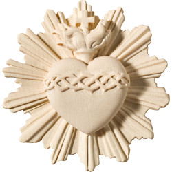 Sacrado Coração de Jesus com auréola