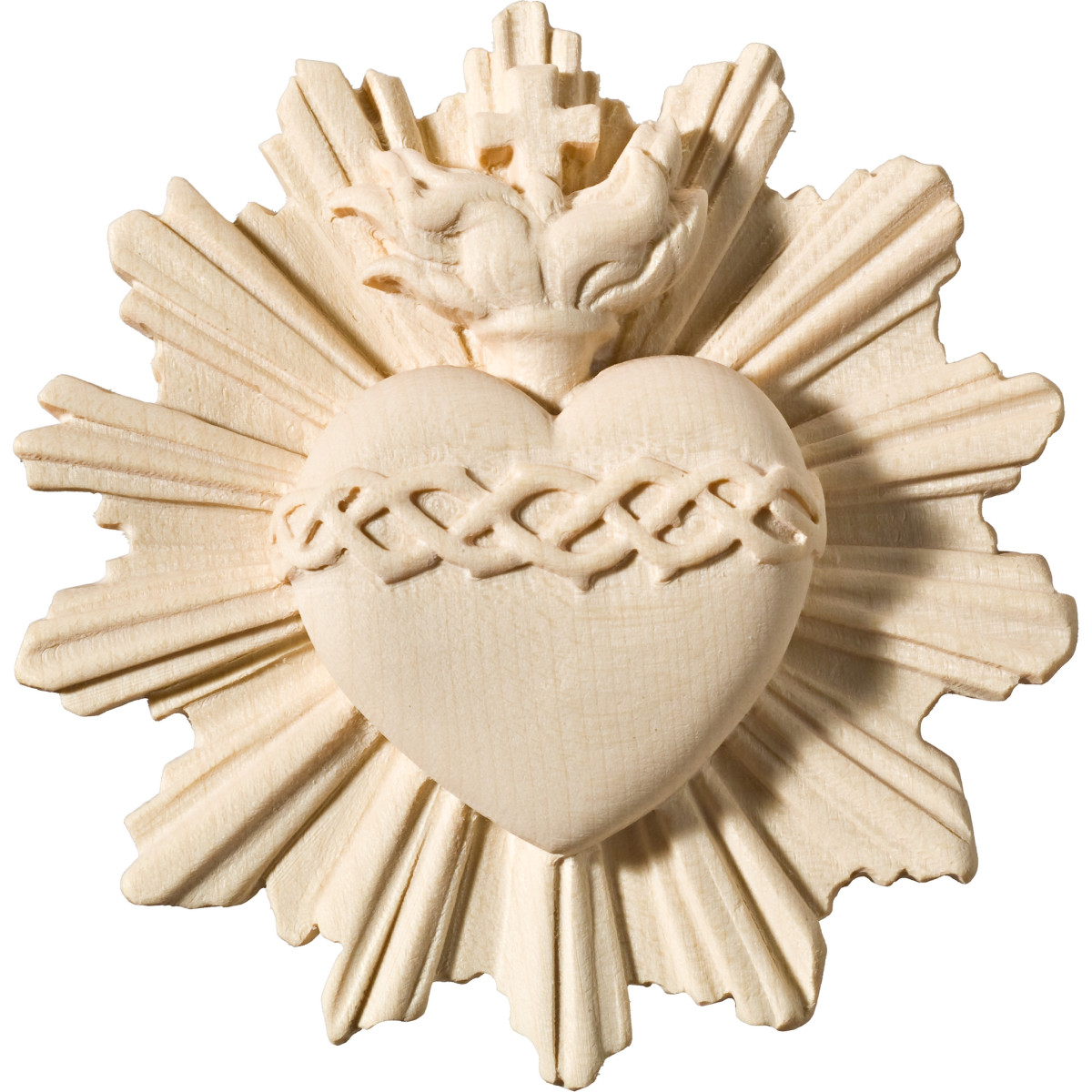 Sacrado Coração de Jesus com auréola