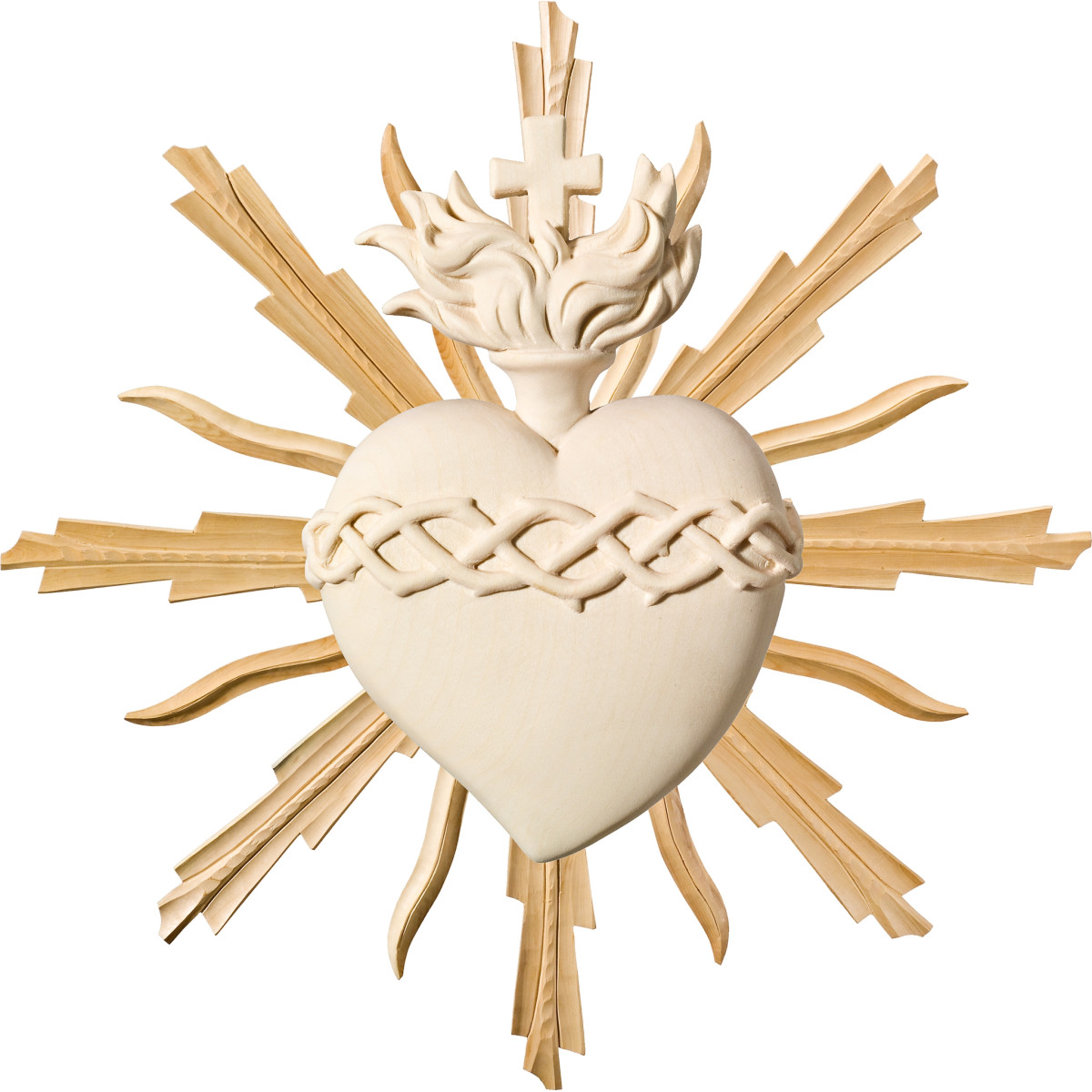 Sacred Heart of Jesus with halo
