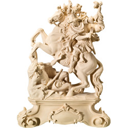 St. Martin on horse with pedestal