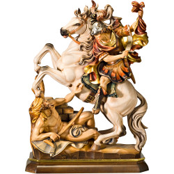 Heiliger Martin Figur | Holzfigur aus Gröden