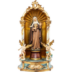 Santa Clara de Assis - Altar caseiro barroco