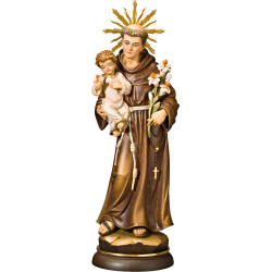 S. Antonio con aureola