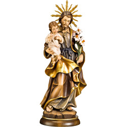 S. Giuseppe con Gesù con aureola