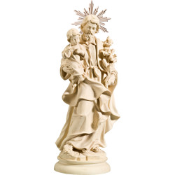 St. Joseph with Jesus with aureole