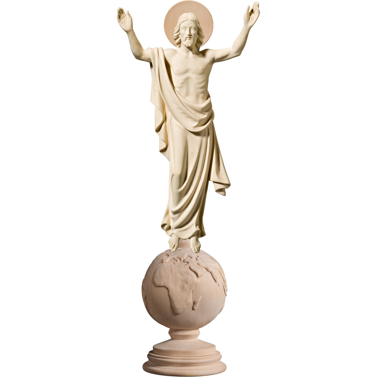 Cristo Risorto su globo
