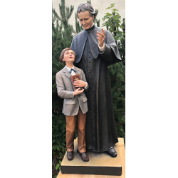 St. John Bosco with St. Dominic Savio | Bergland