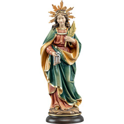 Santa Apolónia de Alexandria com auréola