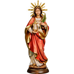 St. Cecilia with aureole