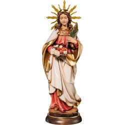 Santa Dorotéia com auréola