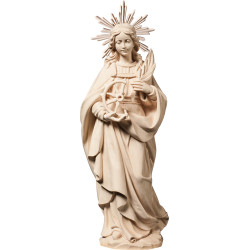 Santa Catarina da Alexandria com auréola