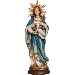 S. Filomena con aureola