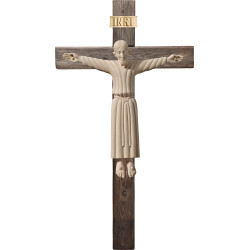 Cristo Rey Batllo en madera | Arte sacro