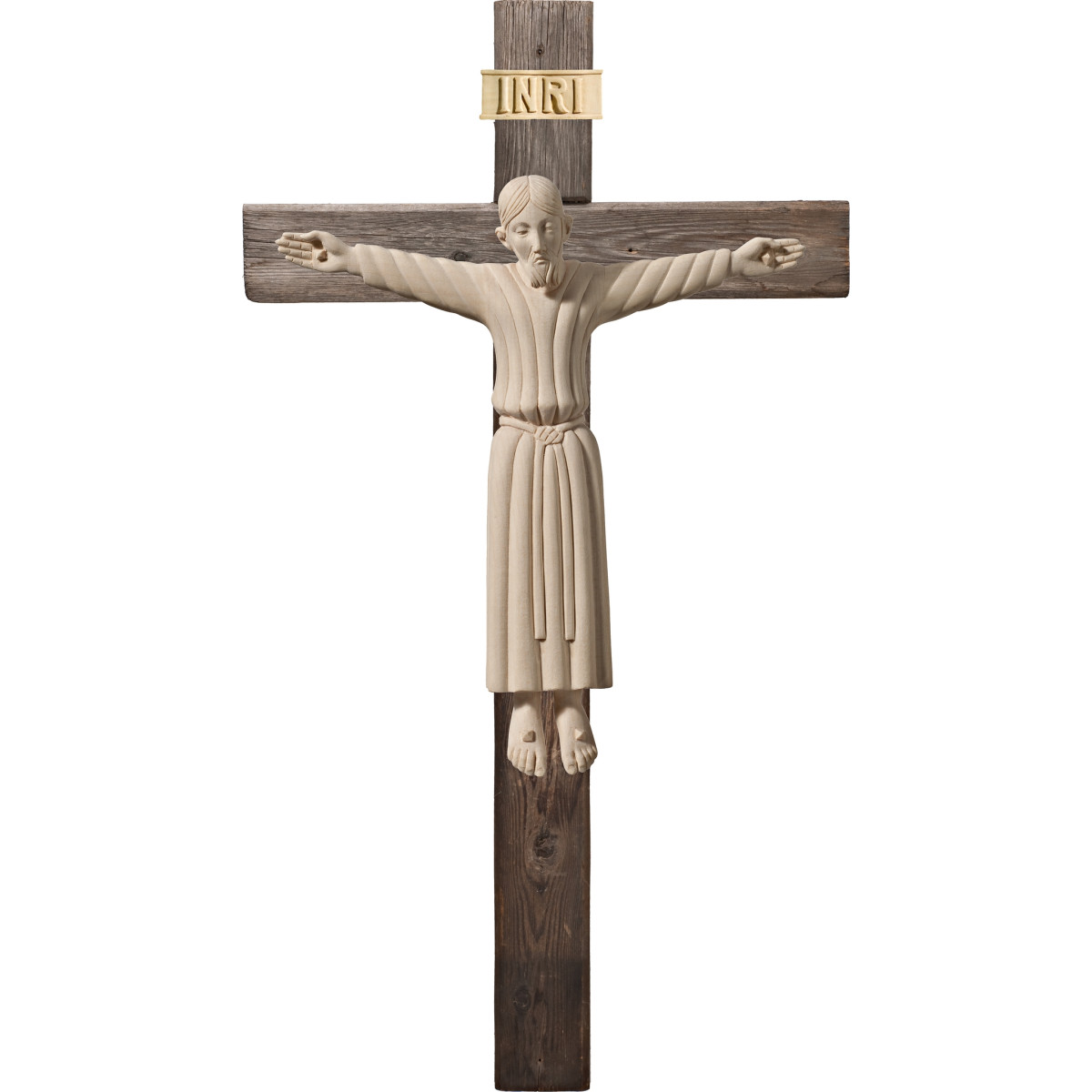 Cristo Rey Batllo en madera | Arte sacro