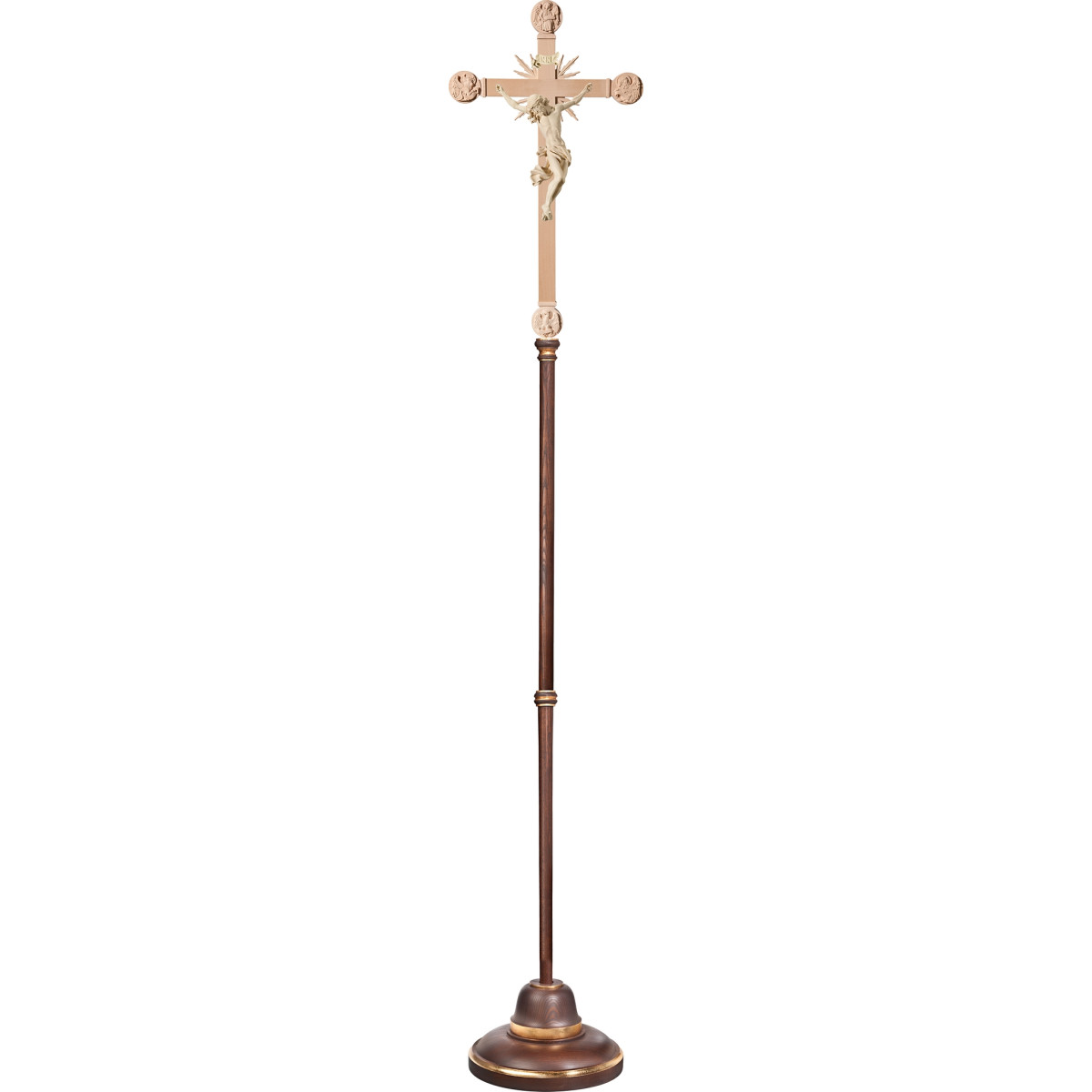 Croce astile + 6024STE + base
