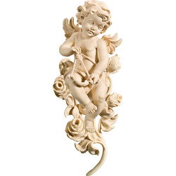 Anjo Bergland Cupido com rosas