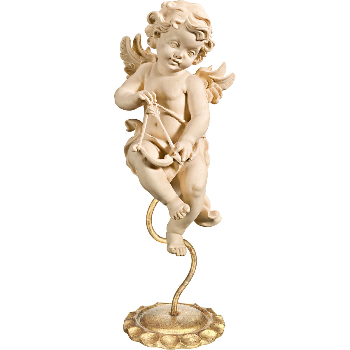 Anjo Bergland Cupido em pedestal