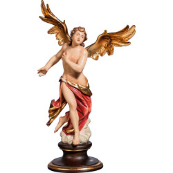 Anjo estilo Napolitano com pedestal à esquerda
