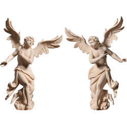 Neapolitan angelpair for the wall