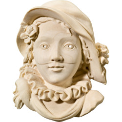 Colombina Mask wood carving | Bergland