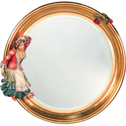 Mirror with Colombina