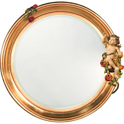 Mirror with roses and Berglandputto right