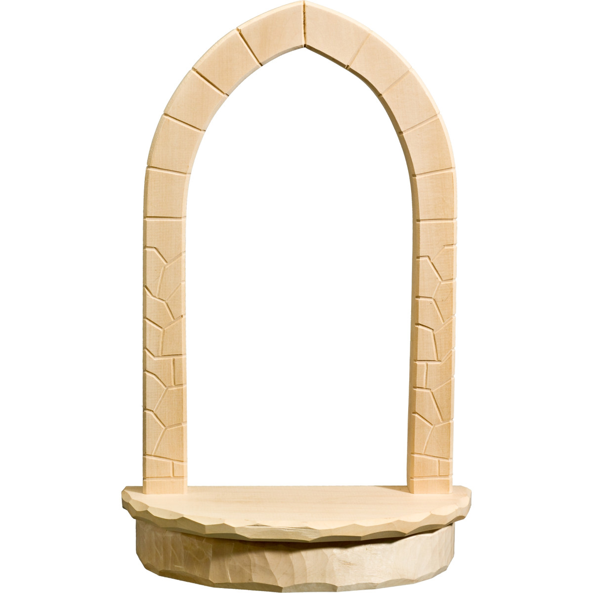 Peana con arco