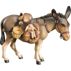 Donkey with baggage