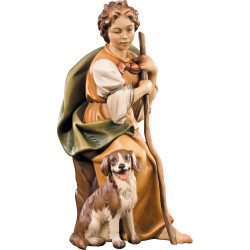 Pastora con perro