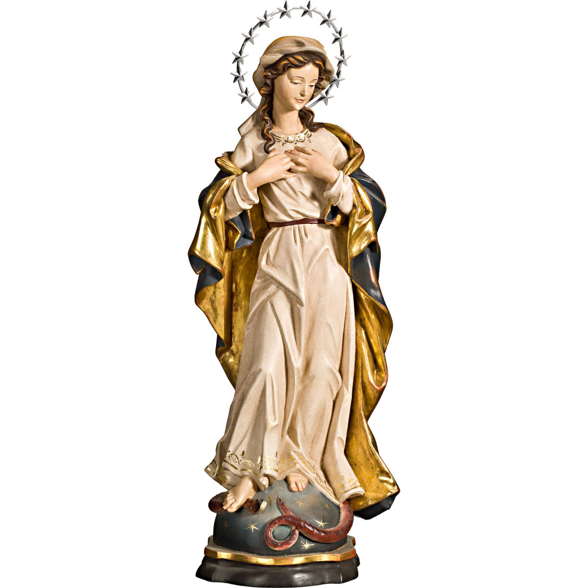 Madonna Immacolata barocca con stellario | Bergland