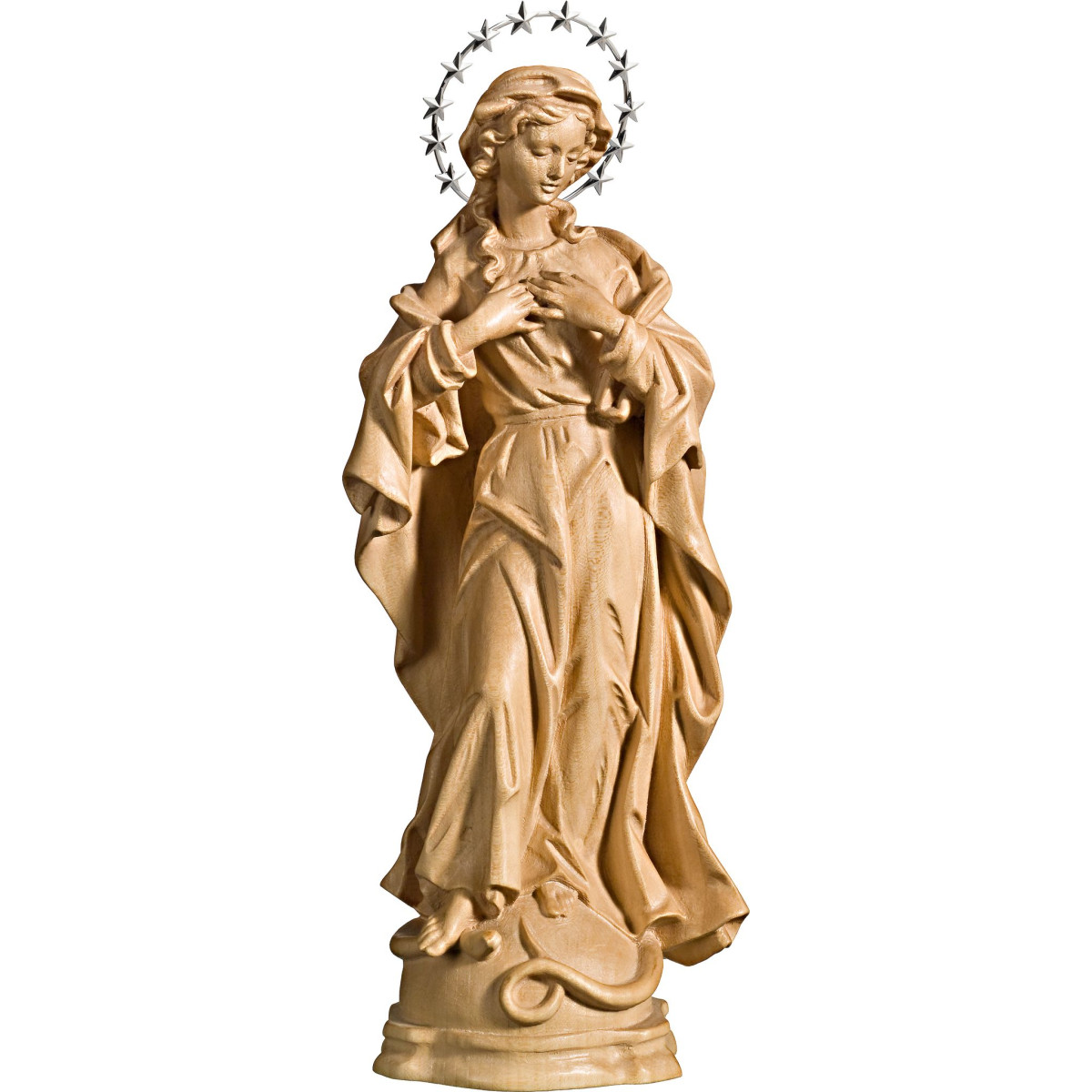 Virgen Inmaculada barroca con estrellas | Bergland