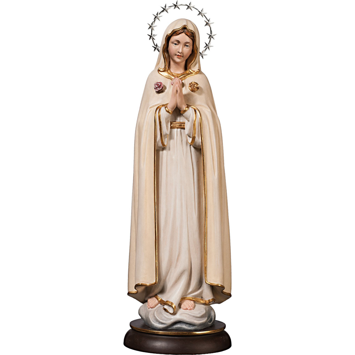 Maria Rosa Mística com coroa de estrelas | Bergland