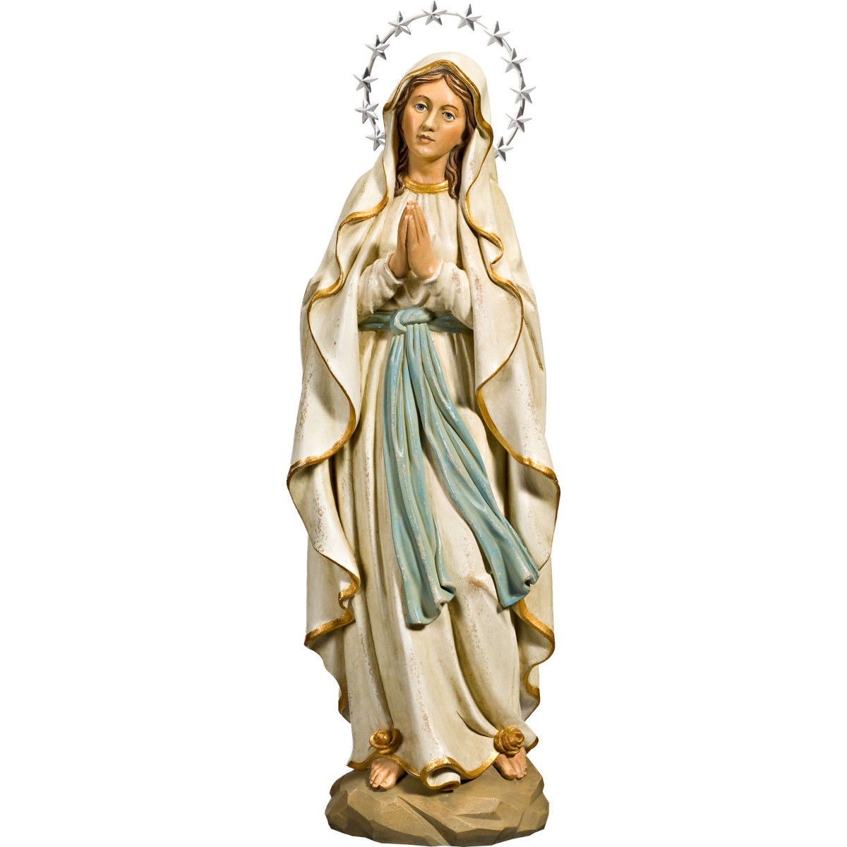 Nossa Senhora de Lourdes com estrelas | Bergland