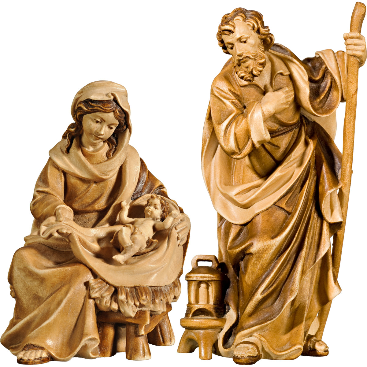 Nacimiento María sentada con Niño Jesús