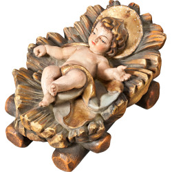 Niño Jesús fijo en cuna