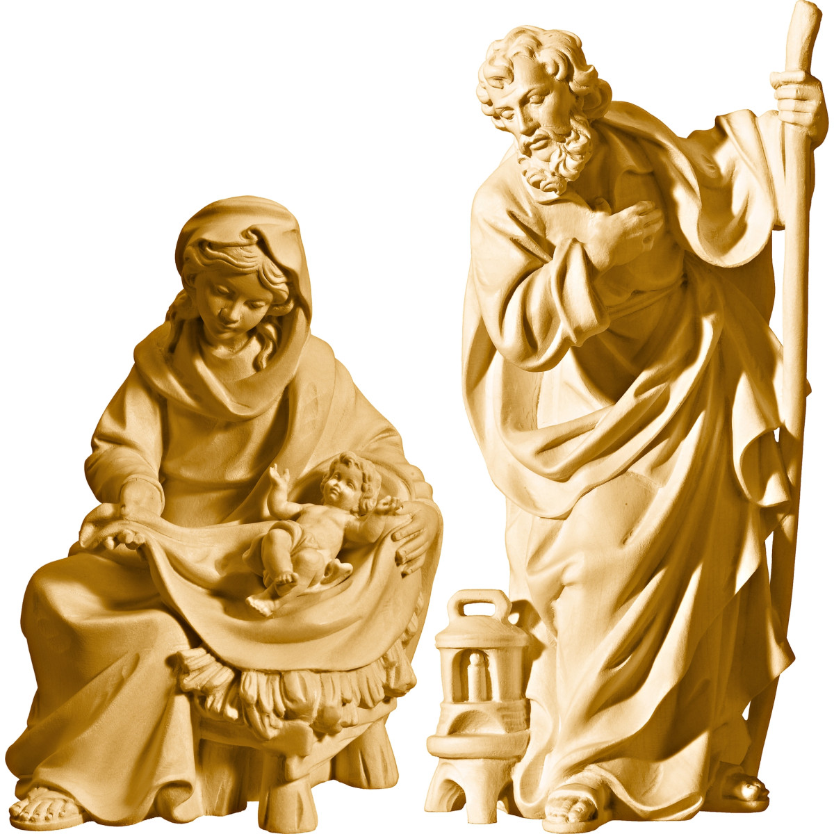 Nacimiento María sentada con Niño Jesús