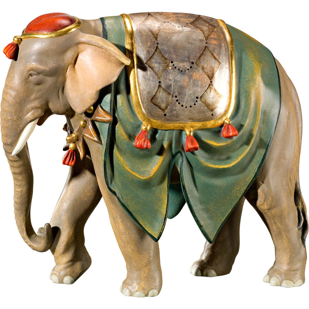 Elefante para presépio em madeira | Bergland
