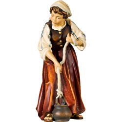 Pastora en el pozo