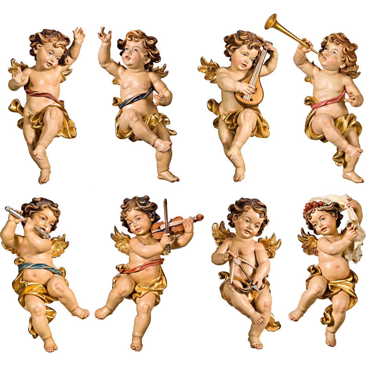 Putti Bergland Conjunto de 8 peças | Bergland