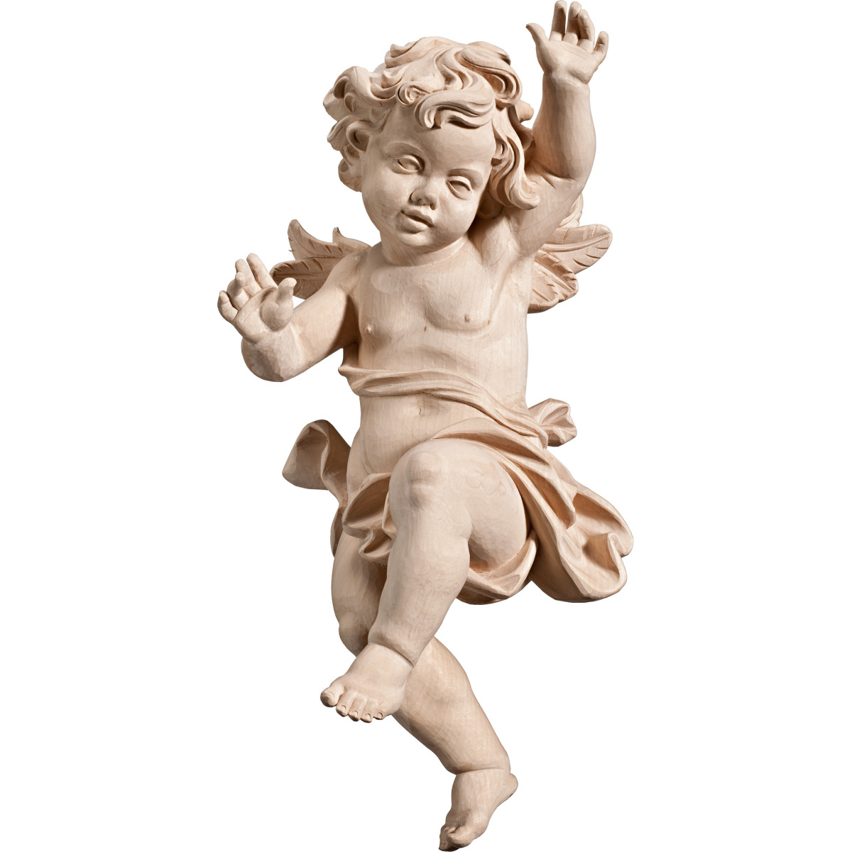 Left Berglandputto Wood Carving | Bergland