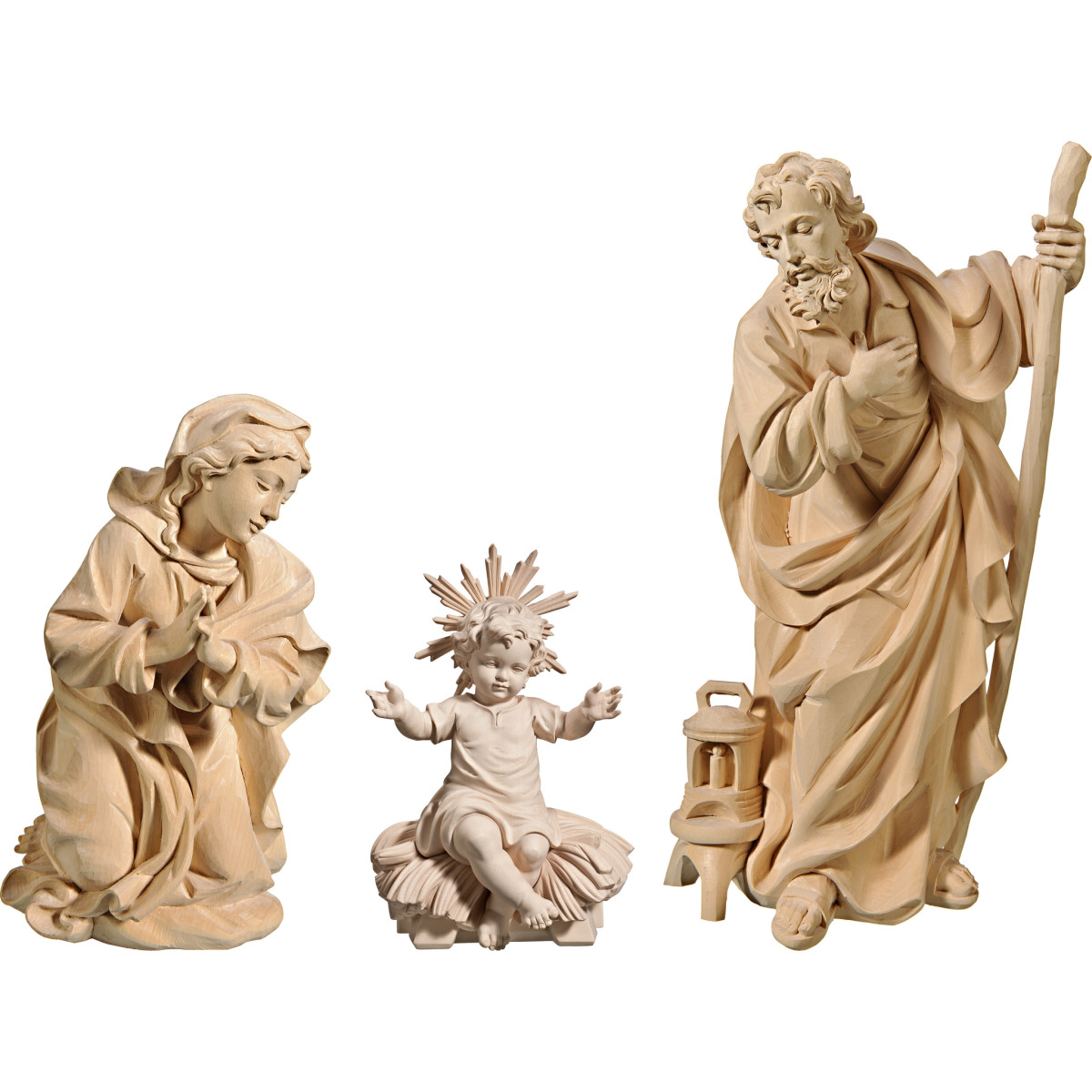 Holy Family with sitting clothed Jesus Child (without base)